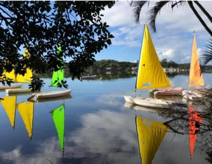 Lakehouse 24Hs Hostel Lagoa Conceicao Florianopolis Bagian luar foto
